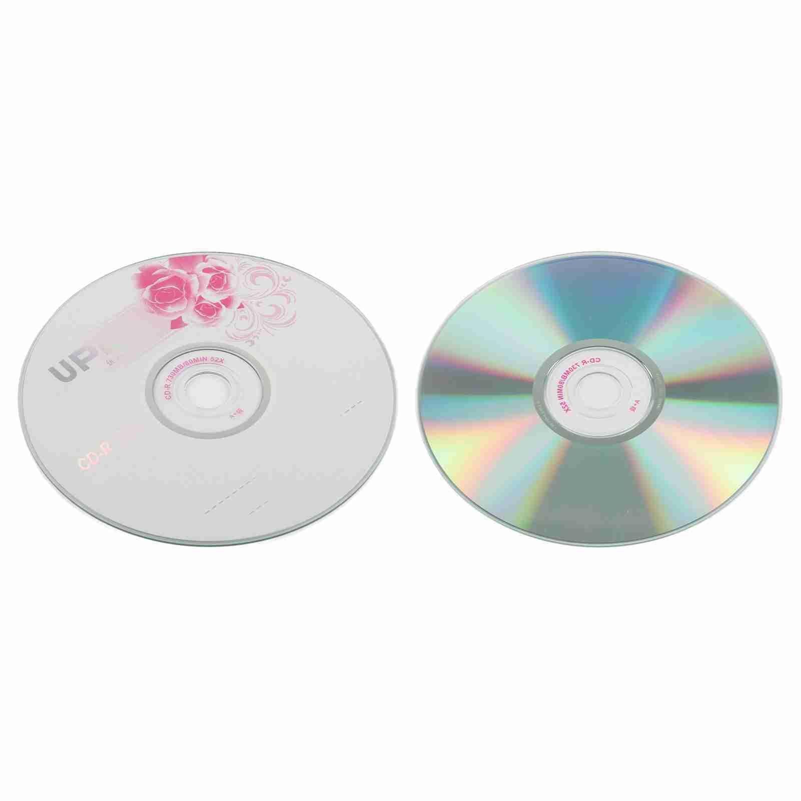 ANGGREK Dischi CD R Vergini, Disco Registrabile per PC 730 MB 52X, CD Vergini Non Riscrivibili per L'archiviazione di Immagini Digitali, Dati Musicali, Compatibile con per per Utenti (50 pezzi)