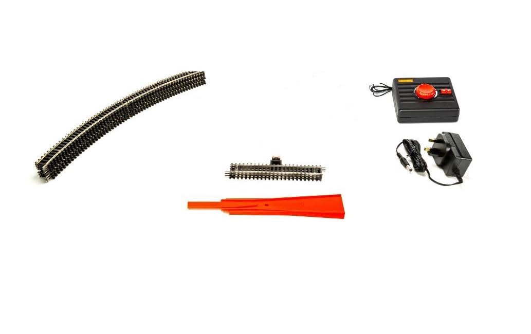 Hornby Hobbies The Coca-Cola Summertime OO Modello Elettrico Treno Set HO Track con Telecomando & Alimentatore US R1276T, Rosso