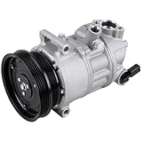 AC Compressor & A/C Clutch For VW Golf GTI Jetta Passat New Beetle Rabbit TT RS - BuyAutoParts 60-02113NA NEW
