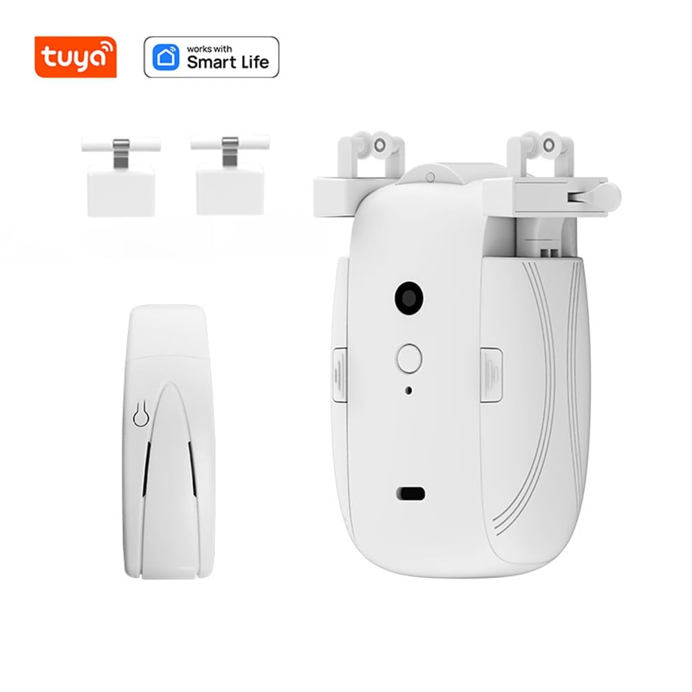 Tuya Smart WiFi automatico apritenda – Motore di controllo remoto per binari T/U-Rail Smart Life compatibile con domotica facile installazione tende motorizzate