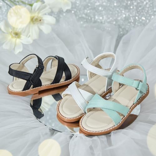 Image of ESTINE Girls Sandal Dress Shoe for Toddler /Little Kid Party School Shoe