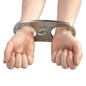 stijve stalen handboeien, zware handboeien, koud ijzer