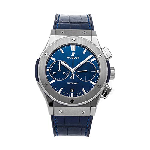 Hublot Classic Fusion Mechanical (Automatic) Blue Dial Mens Watch 521.NX.7170.LR (Pre-Owned)