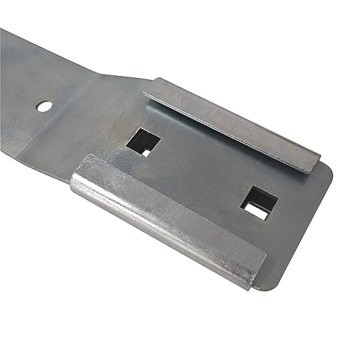 C CLINK Vehicle Sign Mounting Kit - Slow Moving Vehicle Triangle Sign Mounting Kit for Golf Cart Includes 1 Tractor Bracket 1 Street Sign Bracket 4 Bolts and 4 Nuts