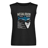 Photo Gallery egted megalodon meg facts funny shark lover vest tank t-shirt cotton men black sleeveless tee 3xl Photo Gallery egted megalodon meg facts funny shark lover vest tank t-shirt cotton men black sleeveless tee 3xl