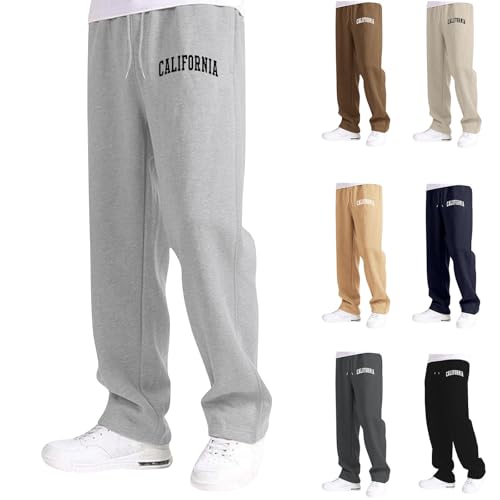 Girls Sweatpants California Letter Print Casual Joggers Pants Drawstring Elastic Waist Trousers Teens Boy High Waisted Pants4