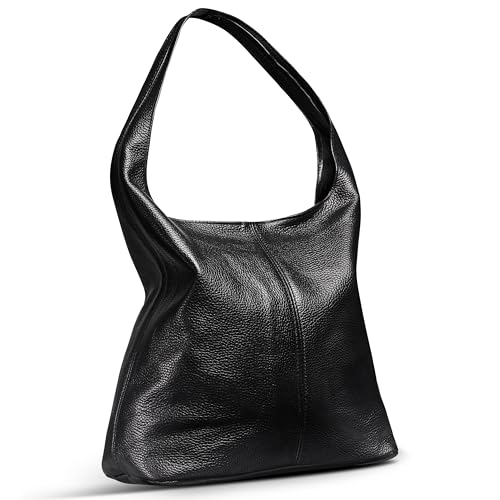 Italian Genuine Leather Hobo Bag