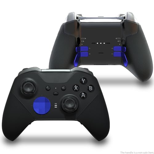 Image of CHARM FOCUS 16-in-1 Metal Thumbsticks Replacement Kits for Xbox Elite Series 2, Xbox Elite 2 Controller Accessories, Includes Magnetic Joysticks, Paddles, Silicone Caps, D-Pads, 1 Tool (Cobalt Blue)