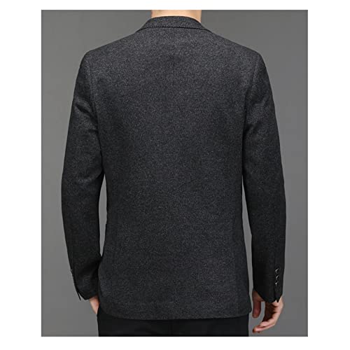 Dawwoti Blazer casual masculino jaqueta terno blazer inverno slim fit blazer negócios casamento-quen
