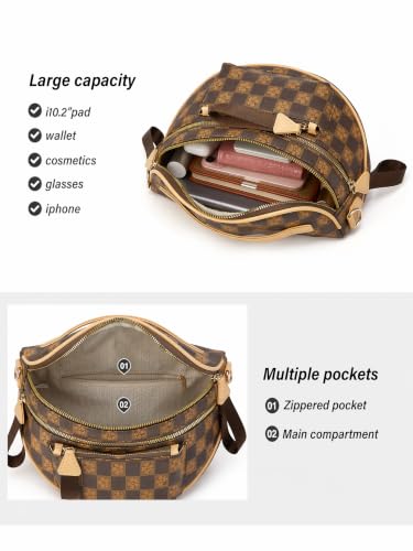 Image of Crossbody Purse for Women Small Crossbody Bags Trendy Vegan Leather with Adjustable Shoulder Straps Gift for Mother Wife Mom