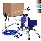 pistola bumping milanuncios 【Construcción】Construido para durar, el pulverizador de pintura sin aire con un marco de acero inoxidable resistente y apoyabrazos garantiza confiabilidad. Maneje sin esfuerzo con neumáticos de goma sólida que son resistentes a los daños, lo que proporciona facilidad de transporte y estabilidad para un uso versátil en varios entornos de trabajo.