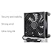 High Airflows 120mm USB Cooling Fan with Rubber Feet for Routers Modems Boxes and PC Laptop Stands Cooling Fan