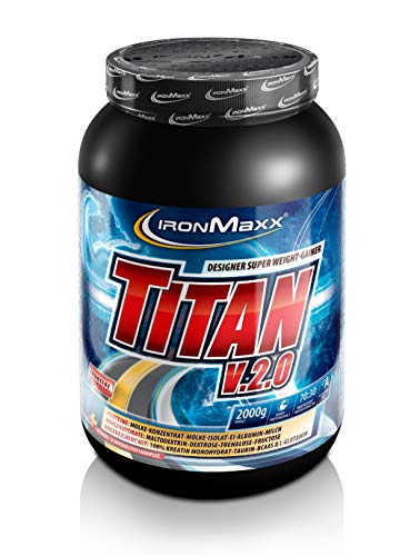Preisvergleich Produktbild Ironmaxx Titan v.2.0, Erdbeere, Dose 5000 g