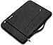 Ferkurn Laptop Sleeve Case 12 Inch Compatible with 12.3" Surface Pro 9/8/X/7+/7/6/5/4/3/2/1, 12.4 Inch Surface Laptop Go, MacBook Air 11, MacBook 12, Waterproof Slim Tablet Cover with Handle,Black