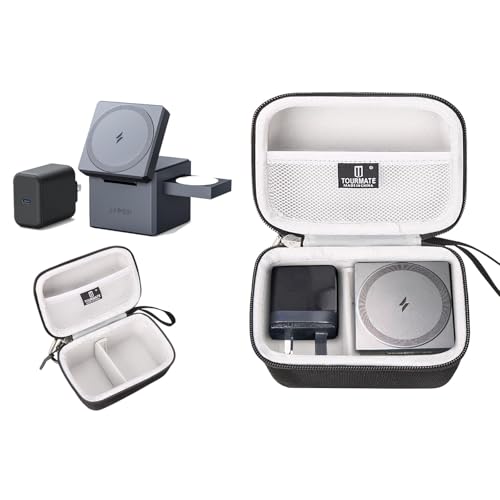 Étui rigide Tourmate pour chargeur MagSafe Anker 3 en 1 pliable
