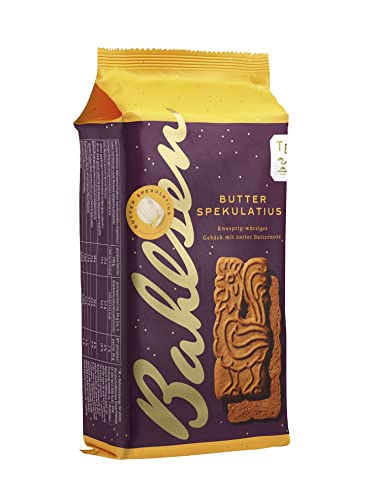 Bahlsen Butter-Spekulatius – 1er Pack – Weihnachtliches Gebäck mit Butternote und traditionellen Motiven (1 x 200 g)