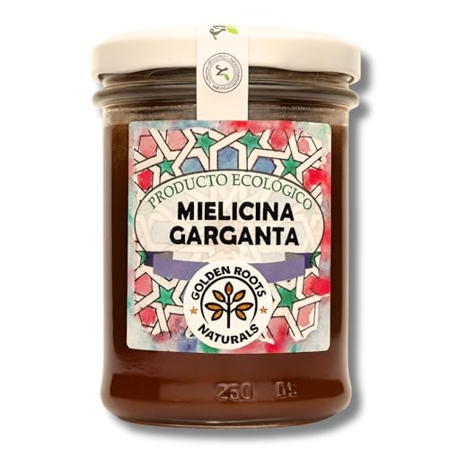 Miel para la garganta con jengibre, canela y limón – mezcla natural de sabor intenso y efecto calmante - Ideal para voz, tos y días fríos -Frasco 220g (220g)
