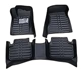 JTLCXNRN Car Floor Mat Compatible for Hyundai Creta Cantus GS 2014~2019 Foot Parts Custom Leather Panel Liner Carpet Covers Rug Interior Accessories (Color : Left-hand drive)