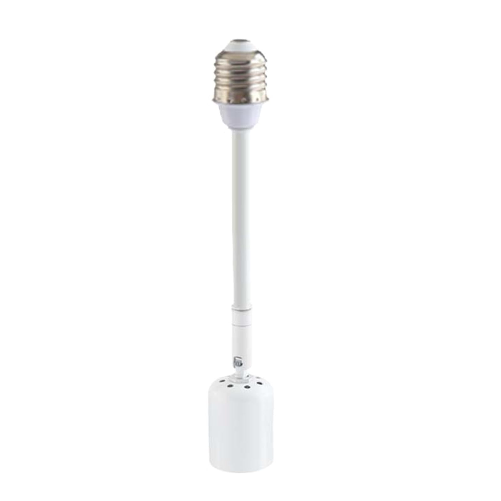 HDOYTXXM E27 Light Bulb Holder with Ceramics Extendable and Rotatable Adapter Converters for Home Lighting Swivels Sockets