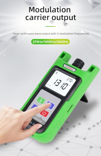 Image of 1310 /1550nm + Multimode 850 /1300nm Optical Fiber SingleMode SM and Multimode MM Light Source KLS-35-MS ±0.05dB /15mins Output Stability Komshine