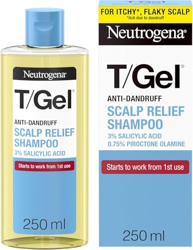 Image of Neutrogena T /Gel Anti-Dandruff scalp Relief Shampoo 250ml