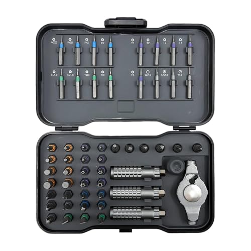 Juego de Destornilladores Magnéticos - Herramienta Magnética Portátil de Precisión con Estuche,Kit de Destornilladores para Ordenador,para Relojes Gafas Gafas de Sol Bicicleta Ordenador