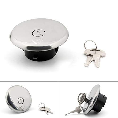 Artudatech �L�[�t���R���K�X�^���N�L���b�v�J�o�[���b�N(Fuel Gas Tank Cap Cover Lock) �K�p�X�Y�L Suzuki GN GS 125/250/400T GS750L GS1100L GS850GL�p