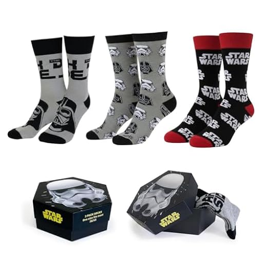Pack 3 Calcetines infantiles con diseño de Star Wars – Comodidad y estilo para niños con su personaje favorito | Ya disponible en tu tienda friki favorita! En mundofriki.es!