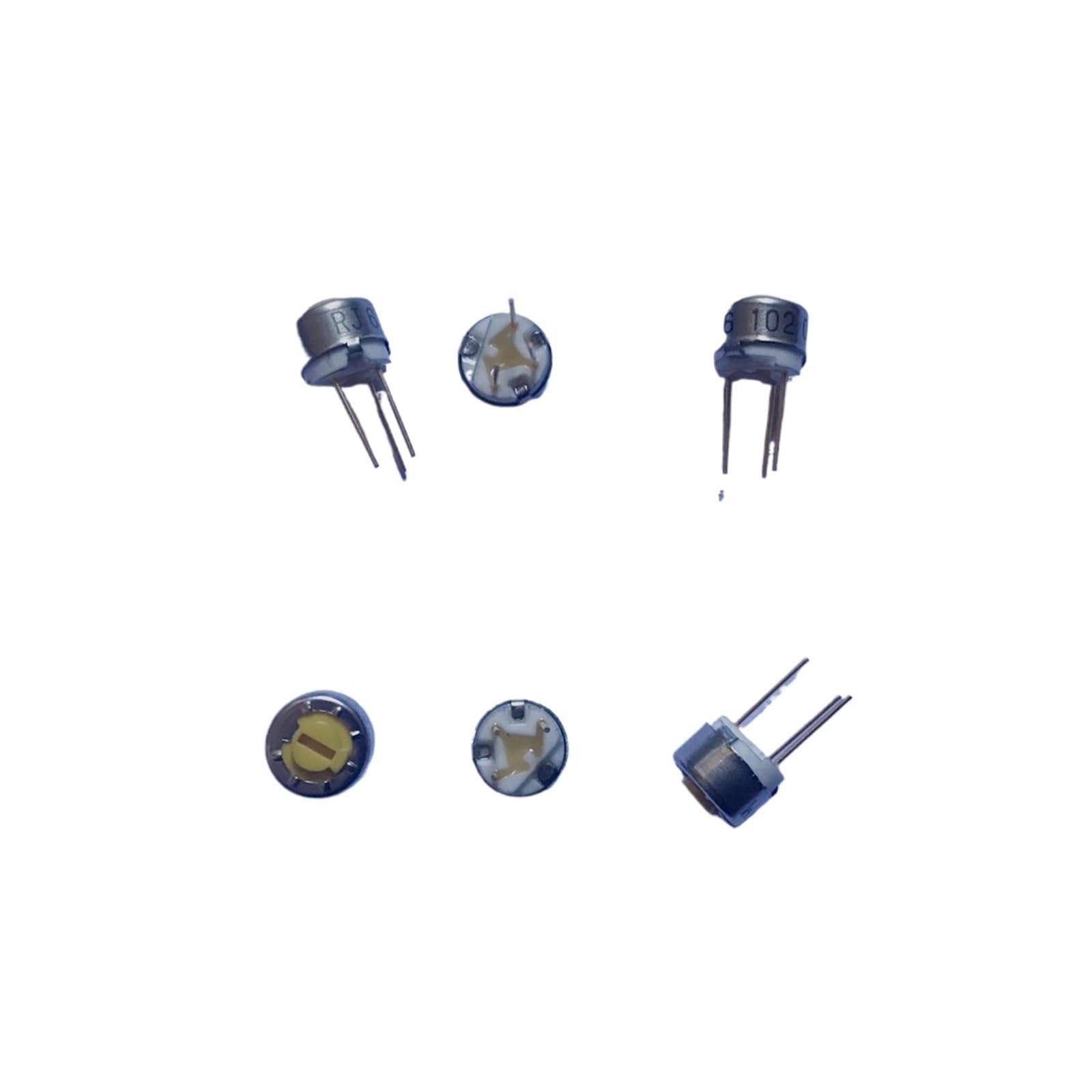 1 potenziometro RJ-6 serie 102 104 105 202 203 204 501 502 503 (INTERRUTTORE)(5K 502)