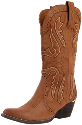 Very Volatile Women's Raspy Boot,Tan,8 B US