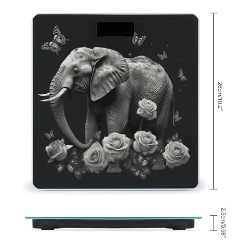 Báscula de baño digital VstaDank de vidrio templado precisa miniatura 2