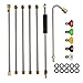 M MINGLE Gutter Cleaner for Pressure Washer, Replacement Extension Wand and Gutter Attachment, 1/4 Inch Quick Connect, 8.5-Feet