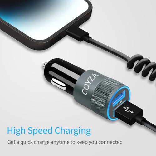 Coyza SA-FS-21 [Mfi Certified] Coyza Fast Car Charger Adapter thumb #1