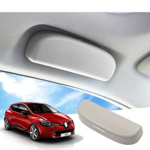 Clio 4 Accessoires Pratiques : Organisateur de Lunettes de Soleil Gris pour Trajets Quotidiens