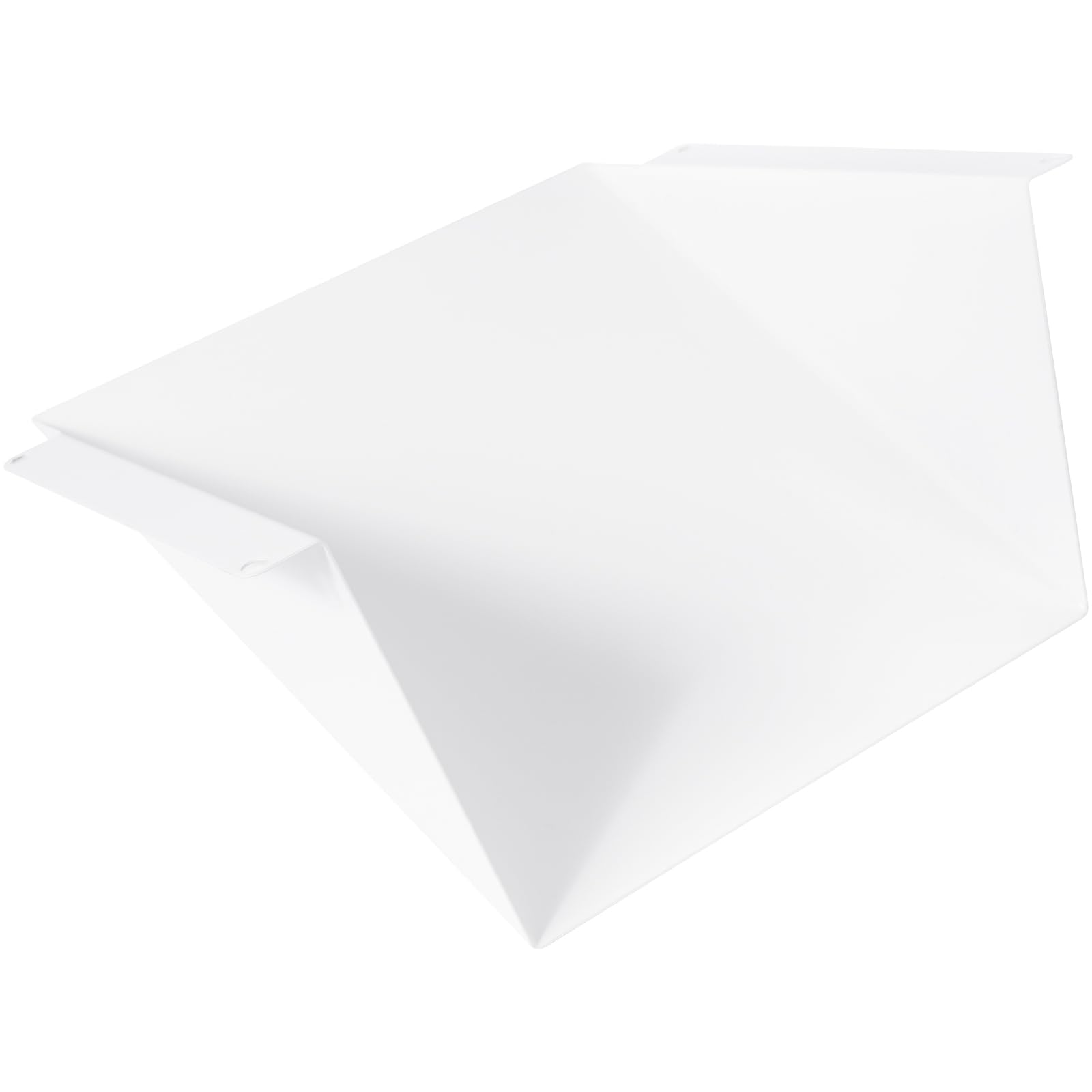 Vent Systems 15,24 x 15,24 cm Déflecteur de Ventilation en Acier Galvanisé Blanc – Déflecteur de Ventilation pour Sèche-Linge Mural et Climatisation – Protection d’Évacuation Extérieure pour