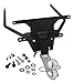 Show Chrome Vertical Receiver Hitch for Honda GL1800 Goldwing 2001-2017 - Chrome 1-7/8 Ball, Anti-Chatter Bolt, Invisible Mount, Large Chain Loops, Complete with Mounting Hardware & Instructions