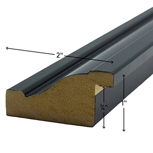 Craig Frames 21834700Bk 16 By 20-Inch Picture Frame, Smooth Wrap Finish, 2-Inch Wide, Black #TOP1