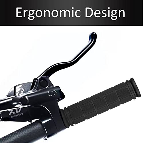 4Pcs Bike Handle Grips, Tacykibd Soft And Comfortable Bicycle Handlebar Grips With Non-Slip Grip, Rubber Mountain Bike Grips For Kids Girls Boys Balance Mtb Bmx Road Bike Beach Cruiser Razor Scooter #TOP3