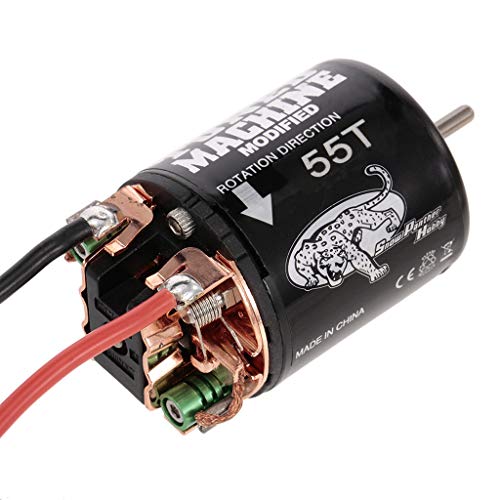 Hellery Motore Spazzolato ESC 55T / 540 per 1/10