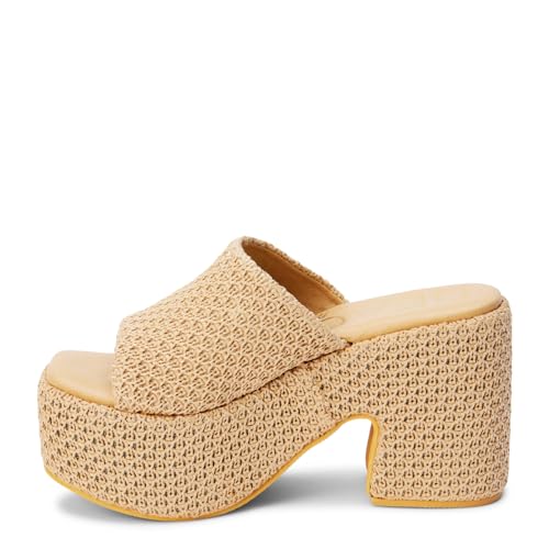 BEACH by Matisse Womens Como Block Platform Casual Sandals Casual High Heel 3" & Up - Black4