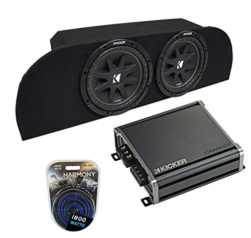 Harmony Audio Compatible with 03-08 Nissan 350Z Coupe Strut Kicker Bundle Comp C10 Dual 10