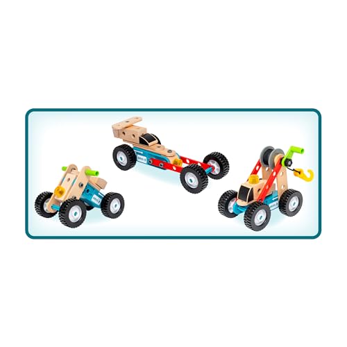 Brio Builder Nachziehmotor-Set - 67 Teile Konstruktionsspielzeug ab 3 Jahre – Ansicht 2