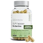 GLP-1 Boost – Con Berberina – Cromo 250 µg – Tè Verde, Fucus & Guaranà – Sazietà & Glicemia – Metabolismo – 100% Vegano – 60 capsule – Prodotto in Francia – Beyond Elements