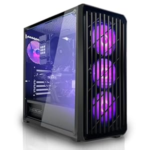SYSTEMTREFF Gaming PC AMD Ryzen 7 5700X 8x4.6GHz | Nvidia RTX 5060 8GB DX12 | 1TB M.2 NVMe | 32GB DDR4 RAM | Windows 11 | WLAN Desktop Computer Rechner für Gamer, Zocker & Streamer