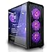 SYSTEMTREFF Gaming PC AMD Ryzen 7 5700X 8x4.6GHz | Nvidia RTX 5060 8GB DX12 | 1TB M.2 NVMe | 32GB DDR4 RAM | Windows 11 | WLAN Desktop Computer Rechner für Gamer, Zocker & Streamer