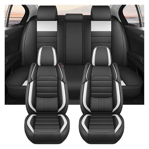 Housses de siège auto en cuir PU luxe pour BMW E92 X3 G01 confort blanc 5 places