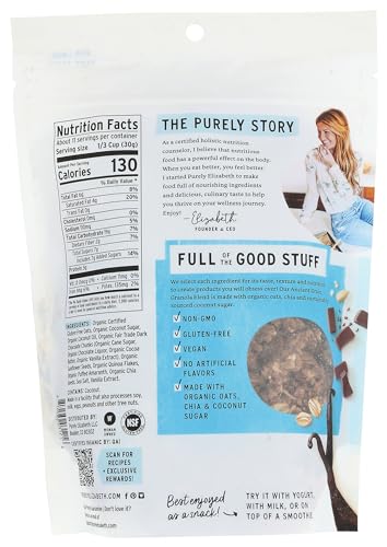 Purely Elizabeth Granola Vanilla Choc Chip 12 OZ