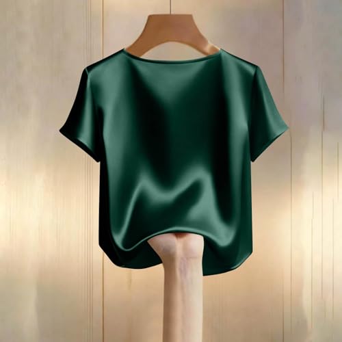 Blouse fluide col en V chic de la terrasse au bureau
