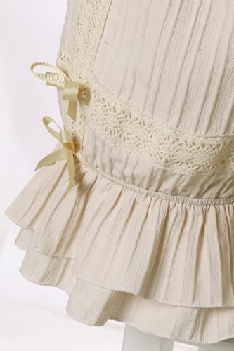 Womens Lolita Bloomers Retro Embossed Ruffles Pumpkin Pants Bottom Shorts4