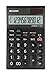 Produktbild Sharp EL-128C WH Tischrechner (12 Stellen, Check & Correct, Solar- und Batteriebetrieb) Schwarz